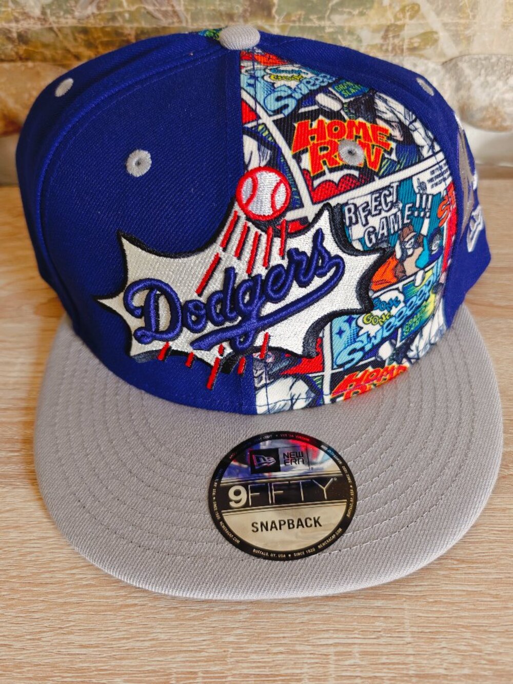 NWT Los Angeles Dodgers New Era Diamond Hero 9Fifty Snapback Cap OS 2025 MLB